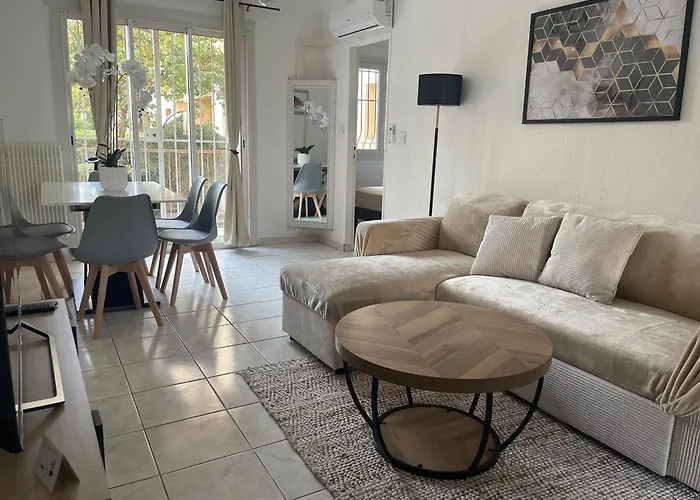 Апартаменты 4 Pieces Entre Et Juan Les Pins *