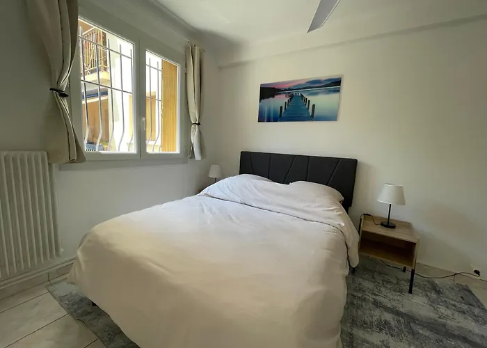 Апартаменты 4 Pieces Entre Et Juan Les Pins Антиб